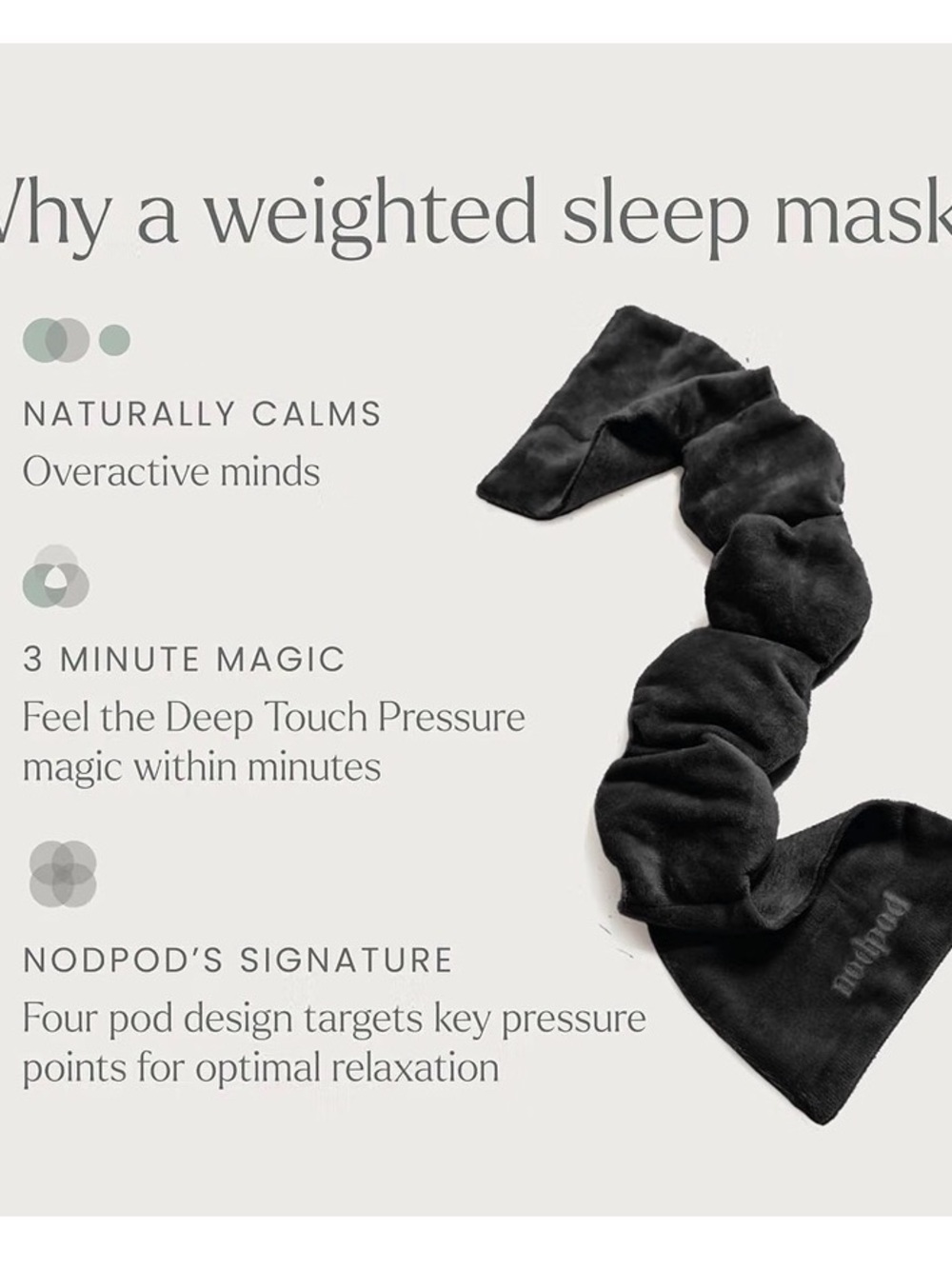 Nodpod weighted blanket - Picture 2 of 4